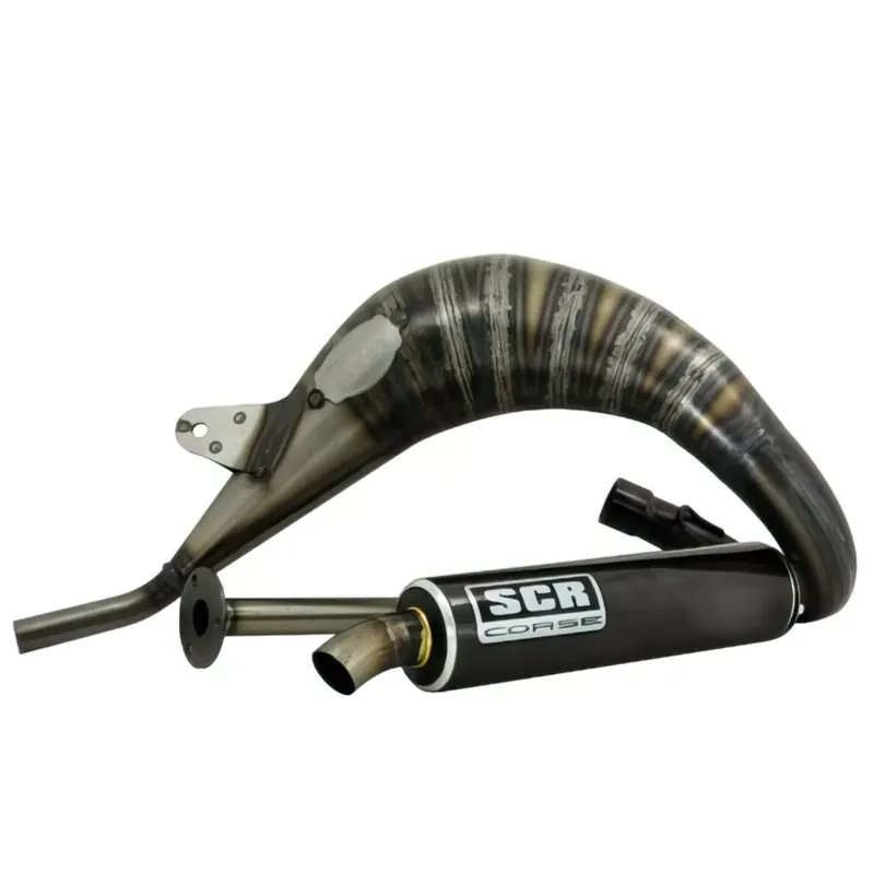 Pot Passage haut droit Sherco SM / Enduro 50 / 70cc avant 2019 – Handmade Cross Noir SCR Corse Offre Du Jour