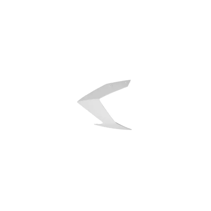 DEFLECTEUR D'AIR DE FACE AVANT DROIT ORIGINE PIAGGIO APRILIA 50-125 RS 2006/2010 BLANC Petit Prix