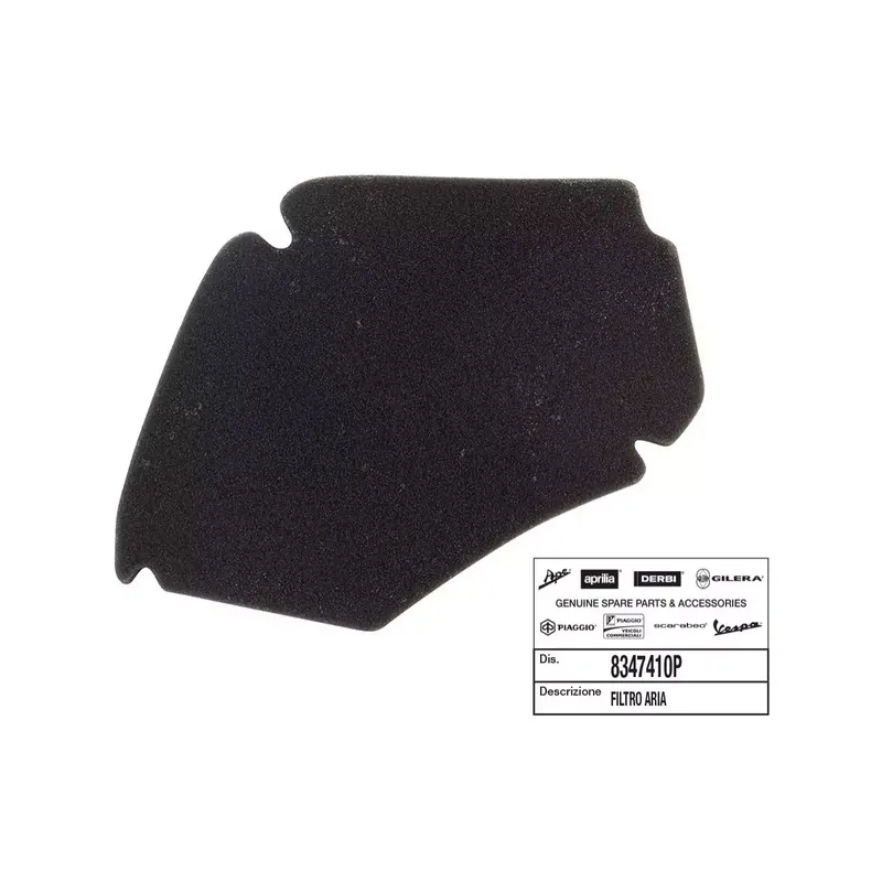 Soldes FILTRE A AIR (PREMIUM) ORIGINE PIAGGIO 50 ZIP 4T 2000/, ZIP RST 1995/1999