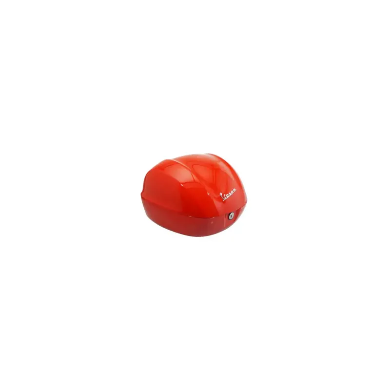 Seulement Aujourd&rsquo;hui TOP-CASE 32L ORIGINE PIAGGIO 50-125 VESPA PRIMAVERA/SPRINT 2013/ ROUGE 894 (SANS DOSSERET)