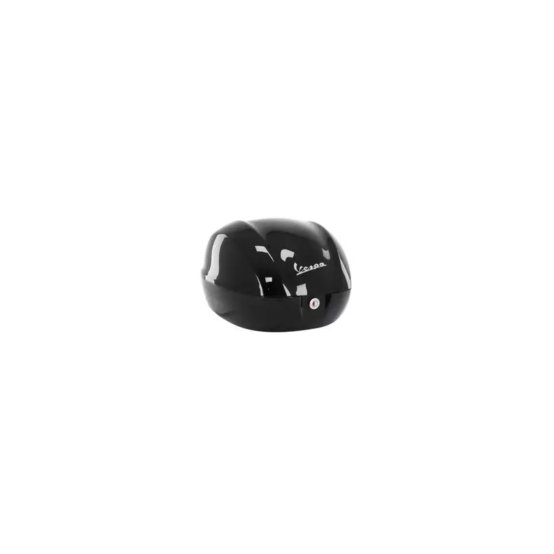 Prix Réduit TOP CASE 32L ORIGINE PIAGGIO 50-125 VESPA PRIMAVERA/SPRINT 2013/ NOIR 98A (SANS DOSSERET)