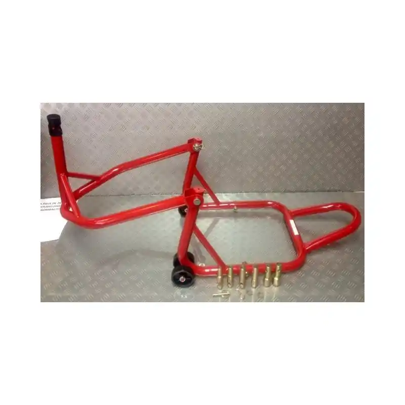 Soldes BÉQUILLE ATELIER SOUS TE DE FOURCHE universelle HONDA VOGE SUZUKI KAWASAKI ETC …