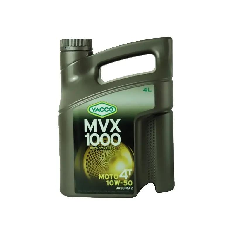 HUILE MOTEUR YACCO 100% SYNTHESE 4T 4 L 10W-50 TRIUMPH DUCATI BMW ETC … Nouveauté