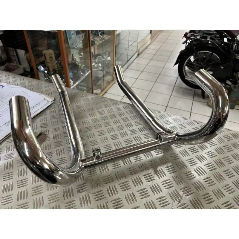 COLLECTEUR ÉCHAPPEMENT BMW DIAMÈTRE 40 – NEUF – INOX POLI Prix Cassé