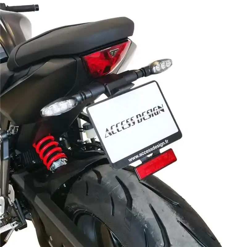 SUPPORT DE PLAQUE TRIUMPH DAYTONA 660 2024 Meilleure Vente