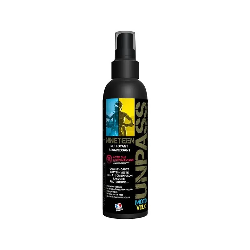 NINETEEN Desinfectant Casque et Bottes Pulverisateur 500 ml Satisfait Ou Remboursé