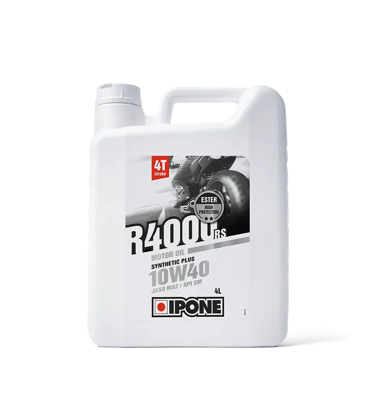 Promotion HUILE IPONE R4000 RS 10W40 4 TEMPS BIDON 4 LITRES