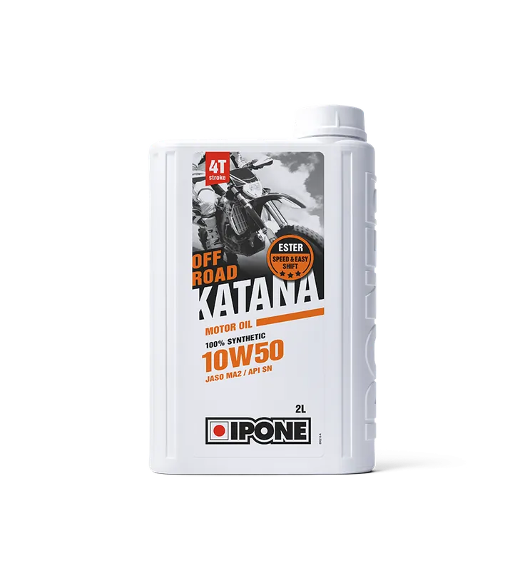 Top Vente HUILE IPONE KATANA OFF ROAD 10W50 4TEMPS BIDON 2LITRES