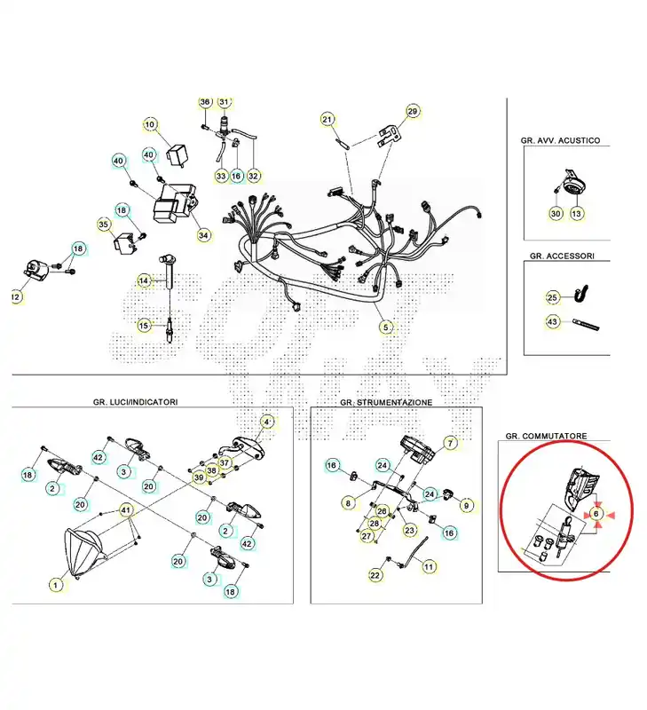 CONTACTEUR A CLE / NEIMAN ORIGINE BETA 50 2021-2026 Soldes