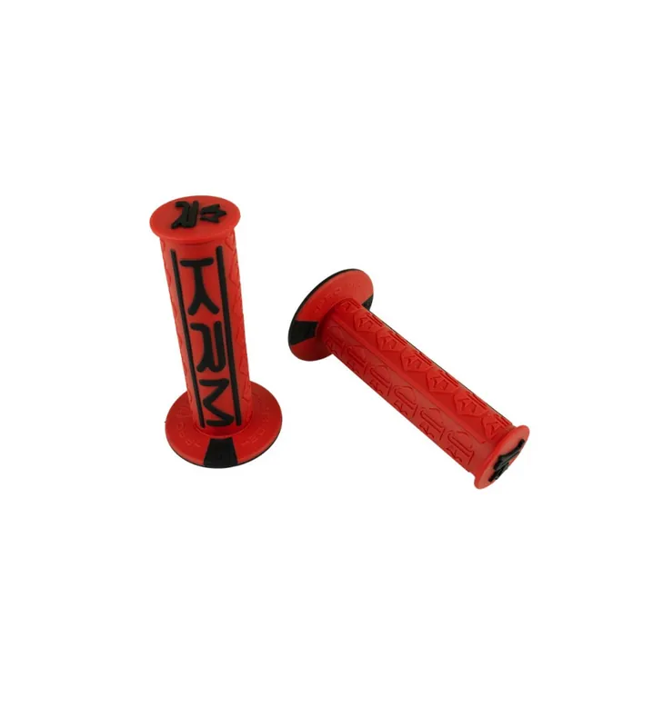 REVETEMENTS POIGNEE KRM PRO RIDE ROUGES NOIRES Vente Flash