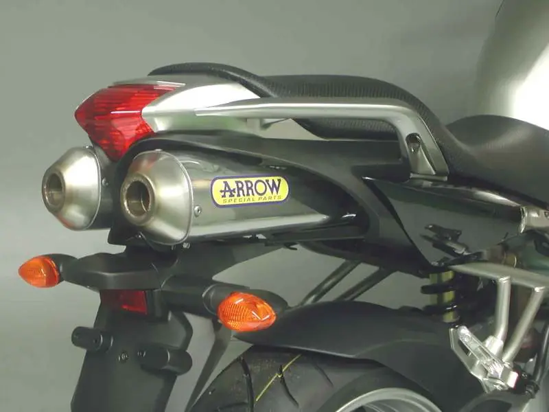 Dernière Chance 2 Silencieux Arrow Thunder alu pour FZ 6 2004-2010