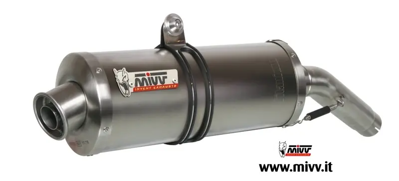 Mivv silencieux Sportline inox pour XLV 700 RD13 Quantité Limitée
