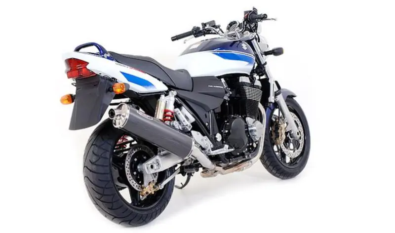 Expédié Aujourd&rsquo;hui Bos silencieux Ovale carbone pour Suzuki GSX1400 2005-2008