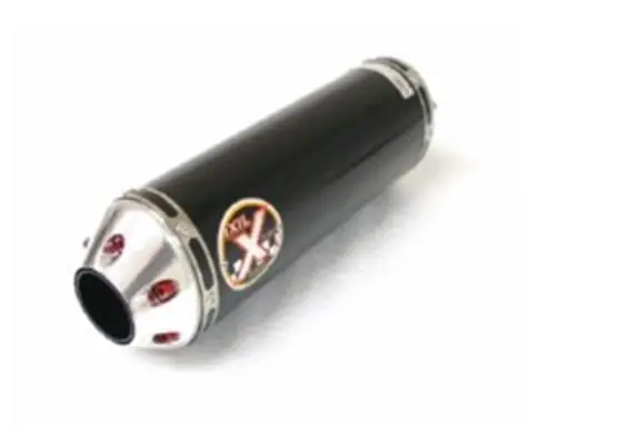 Ixil silencieux ovale court alu noir pour Triumph 600 Daytona Achat Immédiat