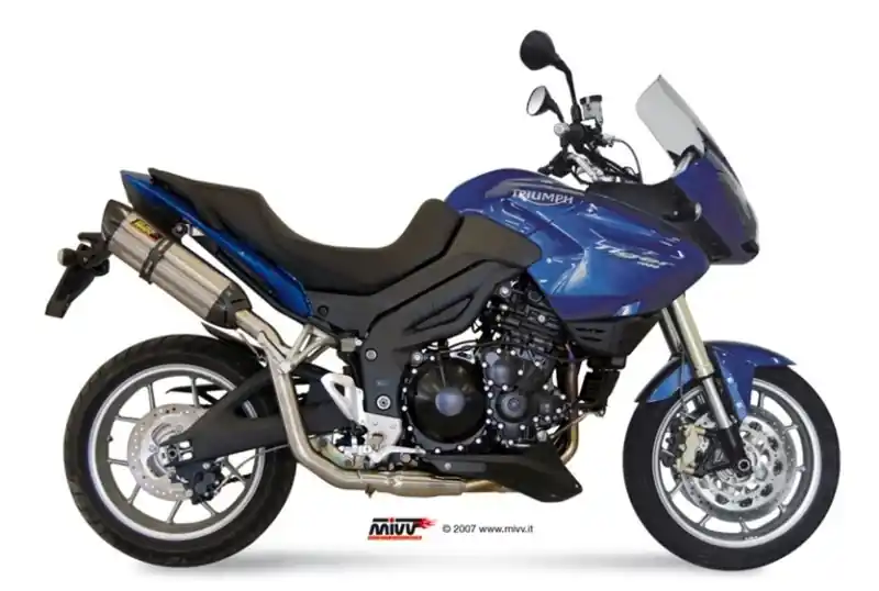 Super Prix Mivv silencieux Suono inox pour Triumph Tiger 1050 2007/2012