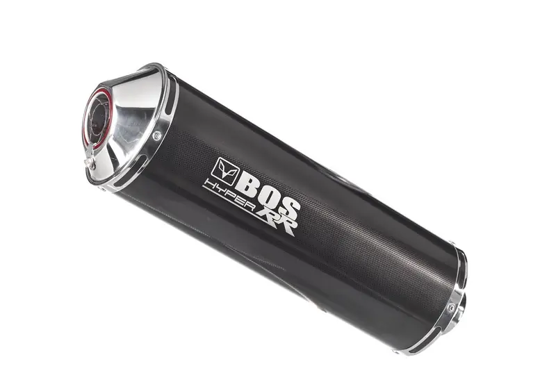 Achat Immédiat Bos silencieux ovale inox look carbone Hyper pour Suzuki RF900R