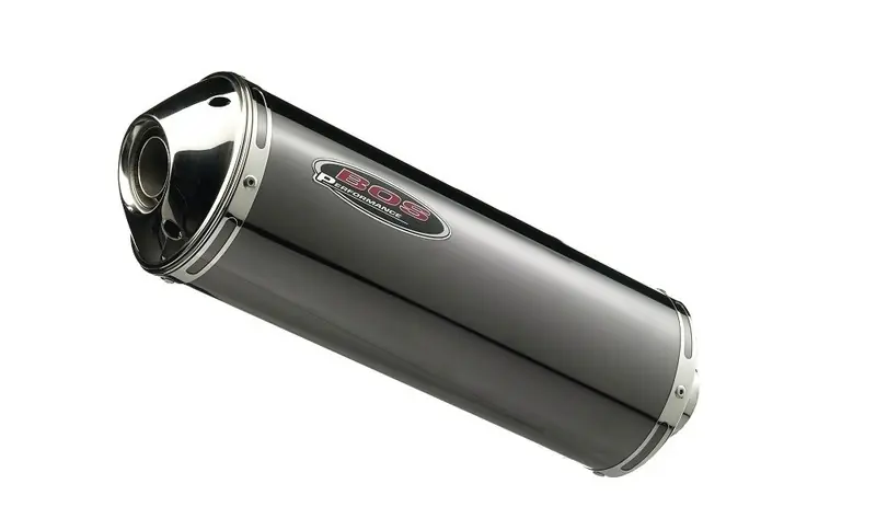 Satisfait Ou Remboursé Bos Silencieux Ovale GP-2 inox look carbone Suzuki GSX1250F 2010-…