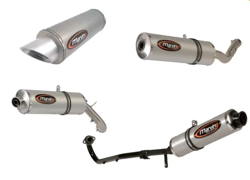 Silencieux Marving ovale alu pour quad Kawasaki KVX KFX 400 2003> Offre Exclusive