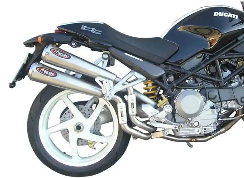 Vente Flash 2 Silencieux Coniques inox pour Monster S2R 1000