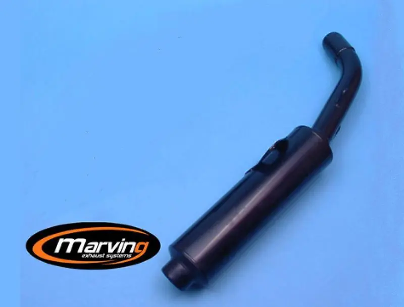 Réduction Marving silencieux chromé noir pour CB 500/S/N PC26/PC32