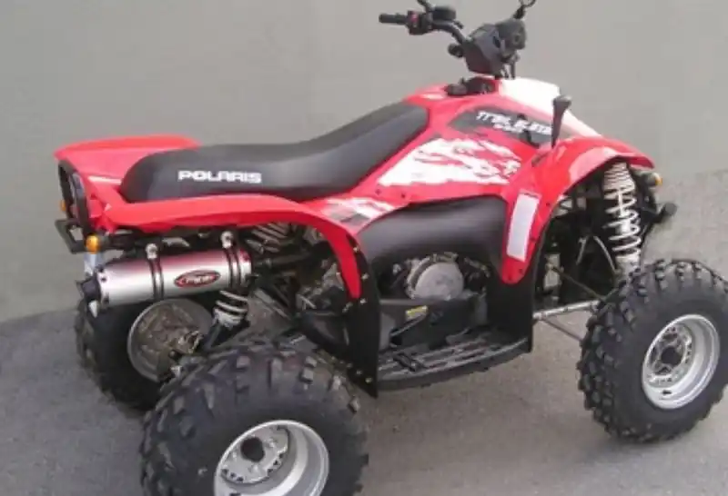 Expédié Aujourd&rsquo;hui Silencieux Marving alu rond pour quad Polaris Blazer 330 2008>