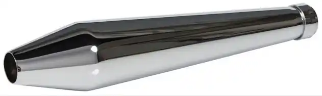 Silencieux Megaphone Chromé Produit De Marque
