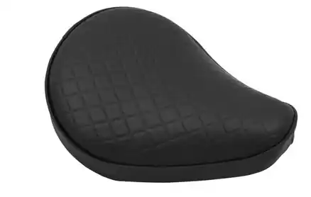 Selle Solo small cuir noir motif Quadrillé Soldes