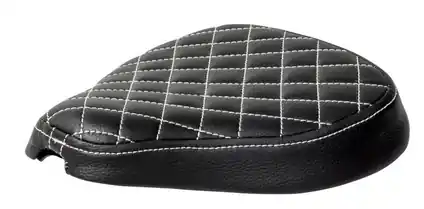 Nouvelle Collection Selle Bobber T1 noire & blanche