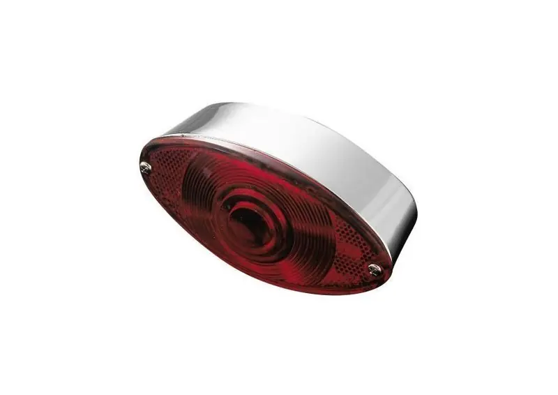 Feux AR "Cateye" classique chrome Remise