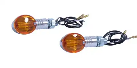 Super Prix Clignotant Mini Cateye Chromé