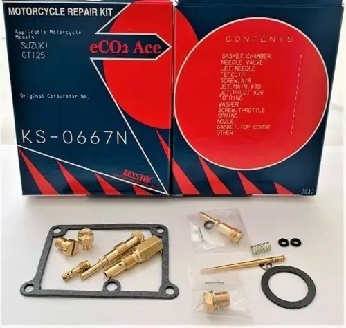 Kit carburateur pour Suzuki GT125 1974-1980 Acheter En Ligne