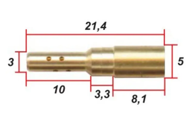 Gicleur de ralenti pour Honda Commander Vite