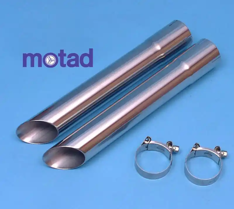 Motad 2 extensions slash-cut inox pour Honda GL 1200 Pas Cher