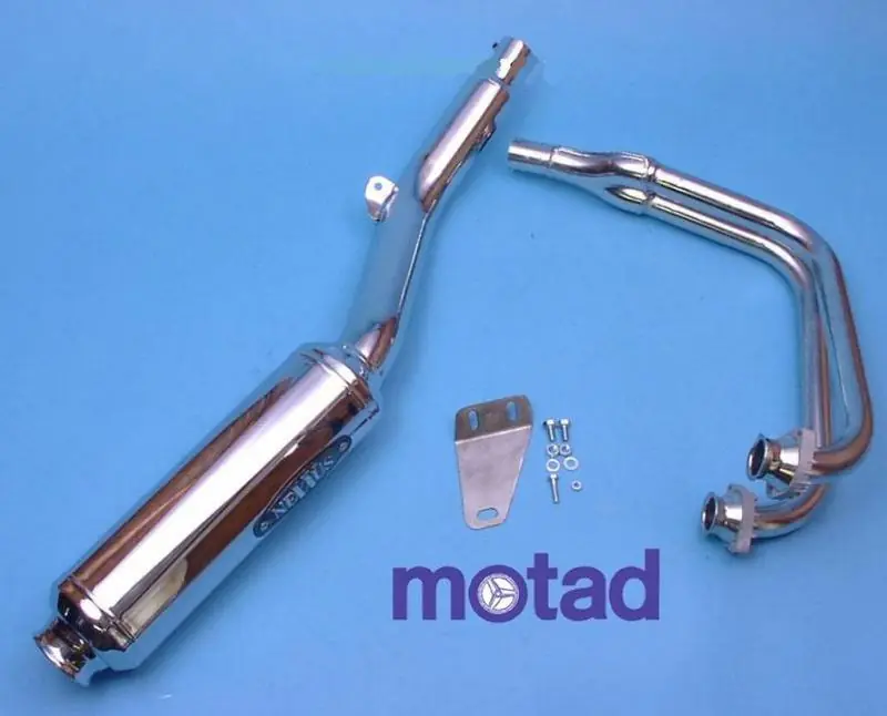 Motad Nexxus ligne 2/1 pour Suzuki GS 500 E bi-cylindres 89/2004 Meilleur Choix
