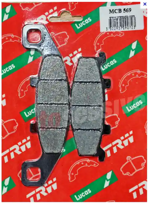 Prix Choc Plaquettes AV pour Kawasaki KLE500 A et B 1991-2007