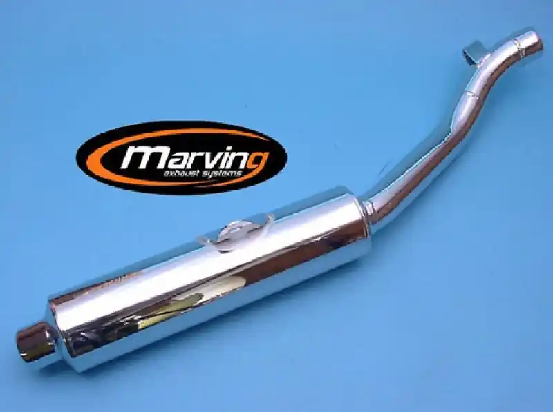 Retour Gratuit Marving silencieux chromé pour Suzuki GSXR750 1990/1991