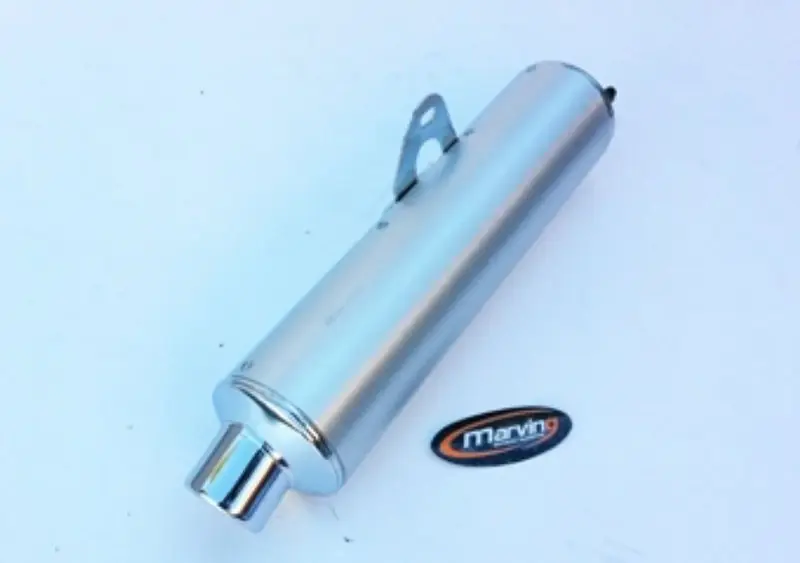 Silencieux Marving acier chromé et alu pour Suzuki RFR – Must-Have