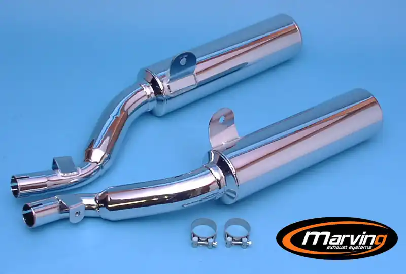 2 Silencieux Marving pour XJ600 Diversion 92/03 4BR/RJ011/RJ014 Bon Plan