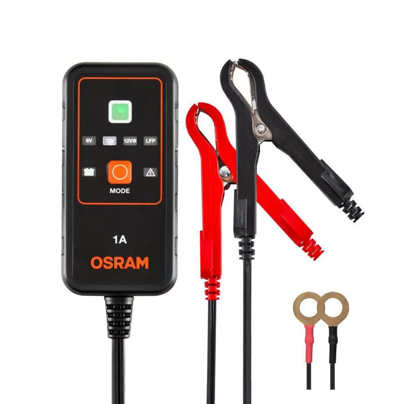 Réduction CHARGEUR DE BATTERIE 6V/12V 1A OSRAM