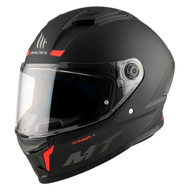 Livraison Express Casque MT STINGER Uni Noir mat S – 55/56 cm