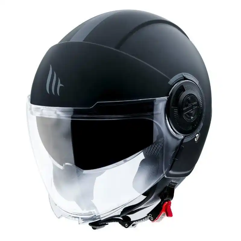 Casque MT VIALE SV S Uni Noir Mat S – 55/56 cm Achat Immédiat