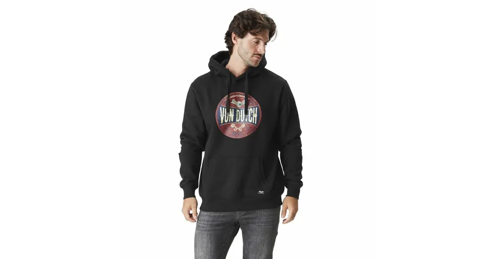 SWEAT A CAPUCHE VON DUTCH AVEC MOTIF S Offre Limitée
