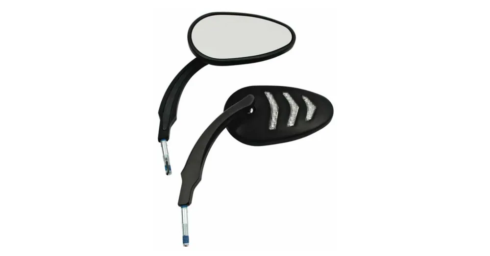 Rétroviseurs Billet Noir avec Clignotants LED Séquentiels Intégrés Populaire