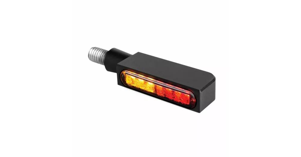 Marque Clignotant LED 3-en-1 Heinz Bikes Blokk-Line Blinker Noir