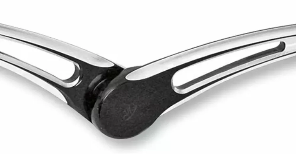 Top Vente Sélecteur de Vitesse Talon / Pointe Arlen Ness Deep Cut Noir Softail, Touring