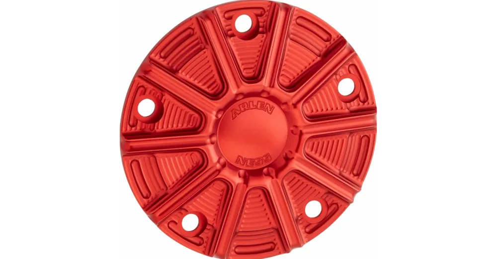 Remise Cache Capteur d&rsquo;Allumage Arlen Ness 10-Gauge Rouge Anodisé Dyna Softail Touring 99/17