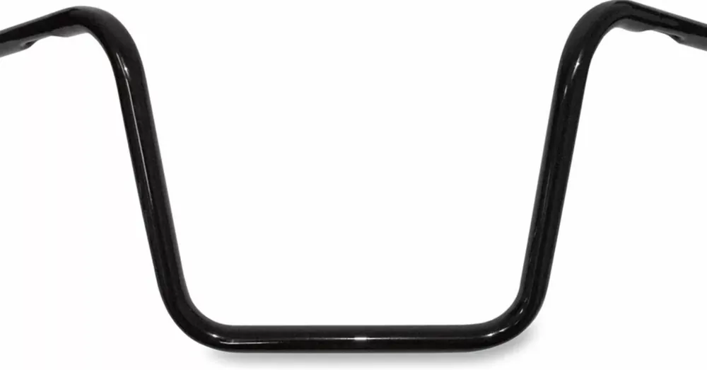 Guidon Ape Hanger Drag Specialties Noir Brillant 1&Prime; Harley Meilleur Prix