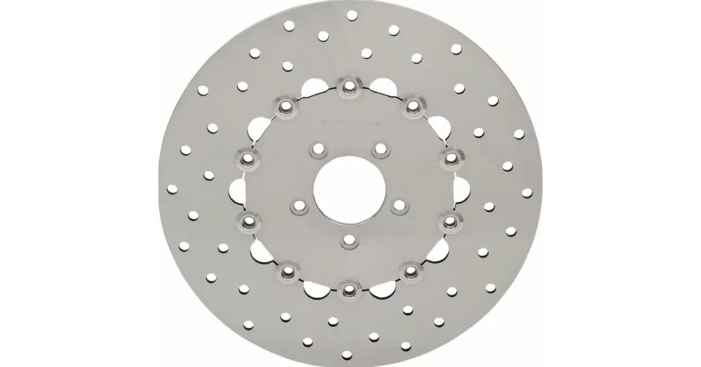 Disque de Frein Avant Drilled 11.8&Prime; Inox Dyna 06/09 Prix Réduit