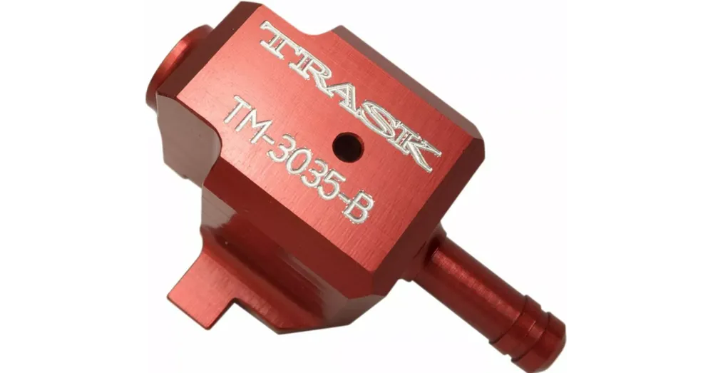 Boîtier pour Régulateur de Carburant Trask Rouge Dyna Softail Touring 01/07 Pas Cher