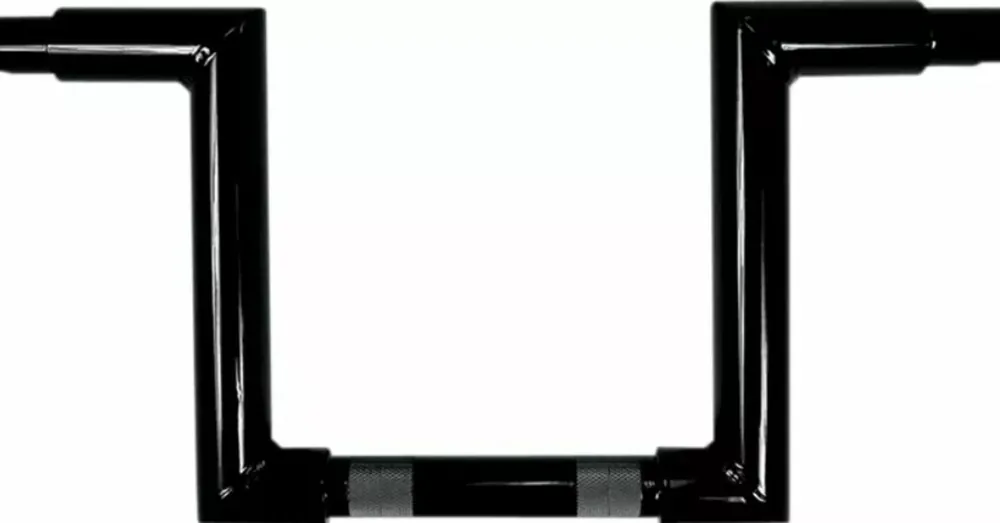 Guidon Old School Narrow Z LA Choppers Ø 1-1/4&Prime; / H. 12&Prime; Noir Brillant Harley Meilleure Vente